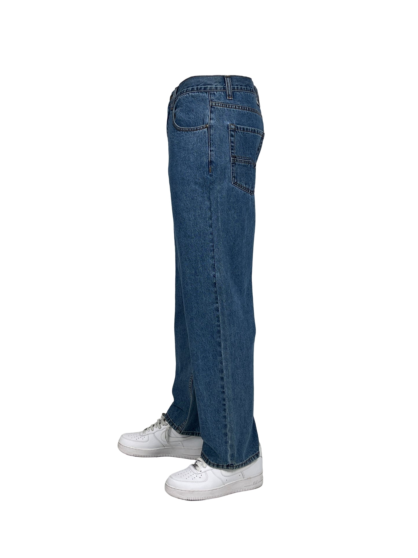 AP14033X- Big&Tall-Relaxed Fit Raw Denim Jeans