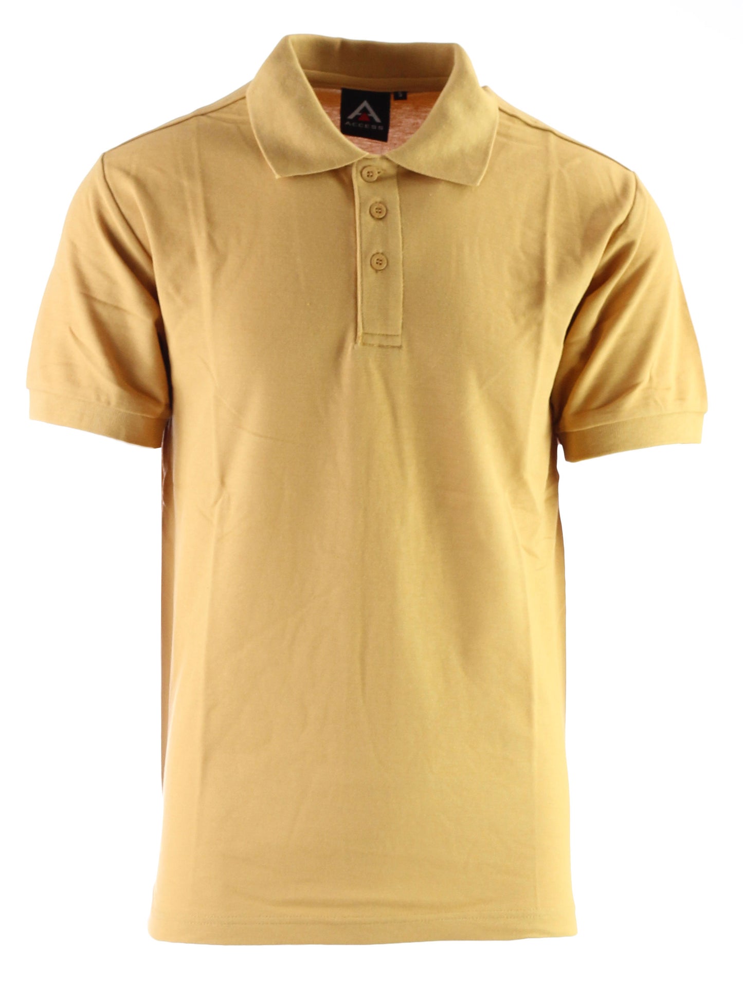 AP21-Access Men's Short Sleeve Classic Uniform Pique Polo Shirt