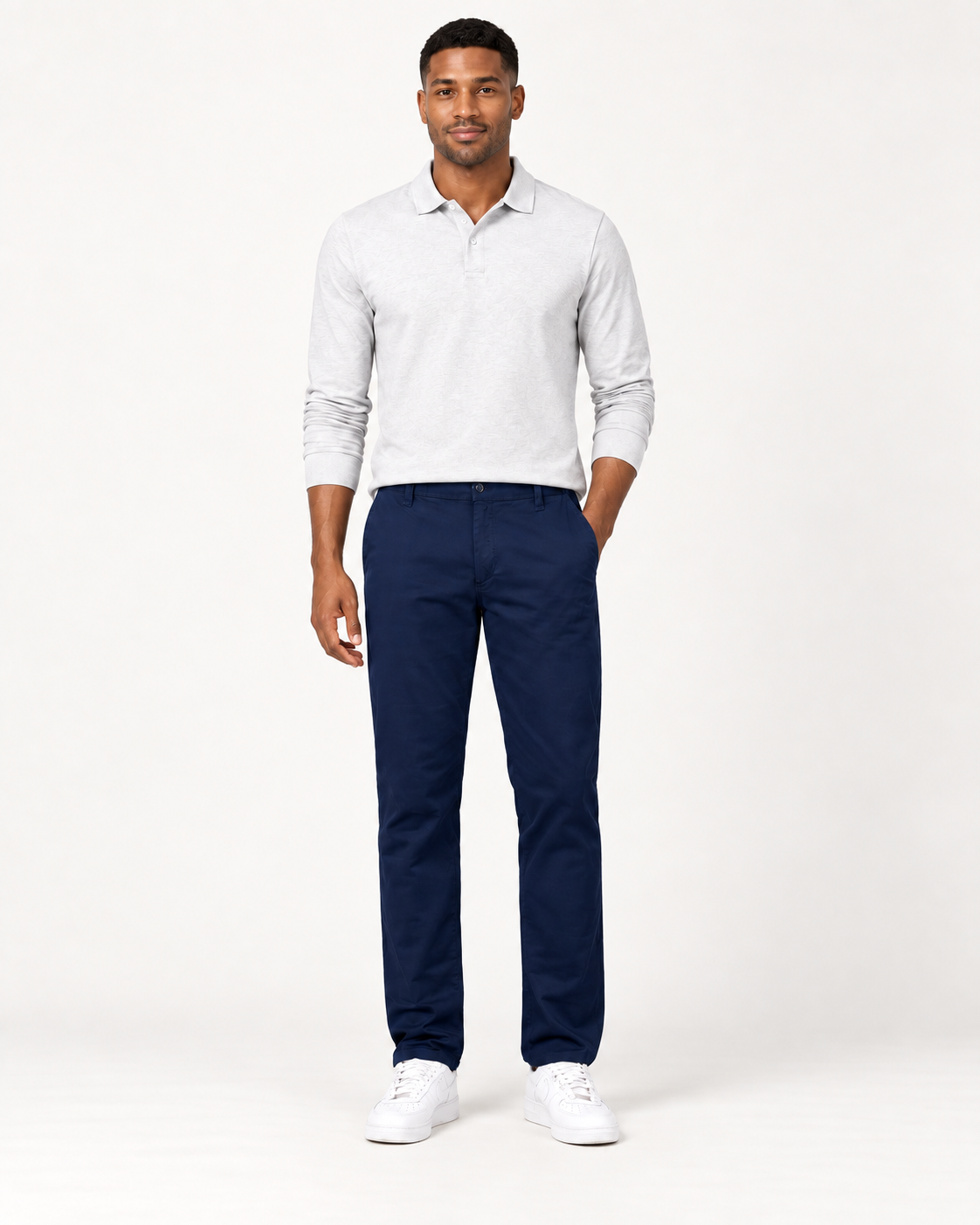 AP2615 - Men's Regular Fit Stretch Chino Pants
