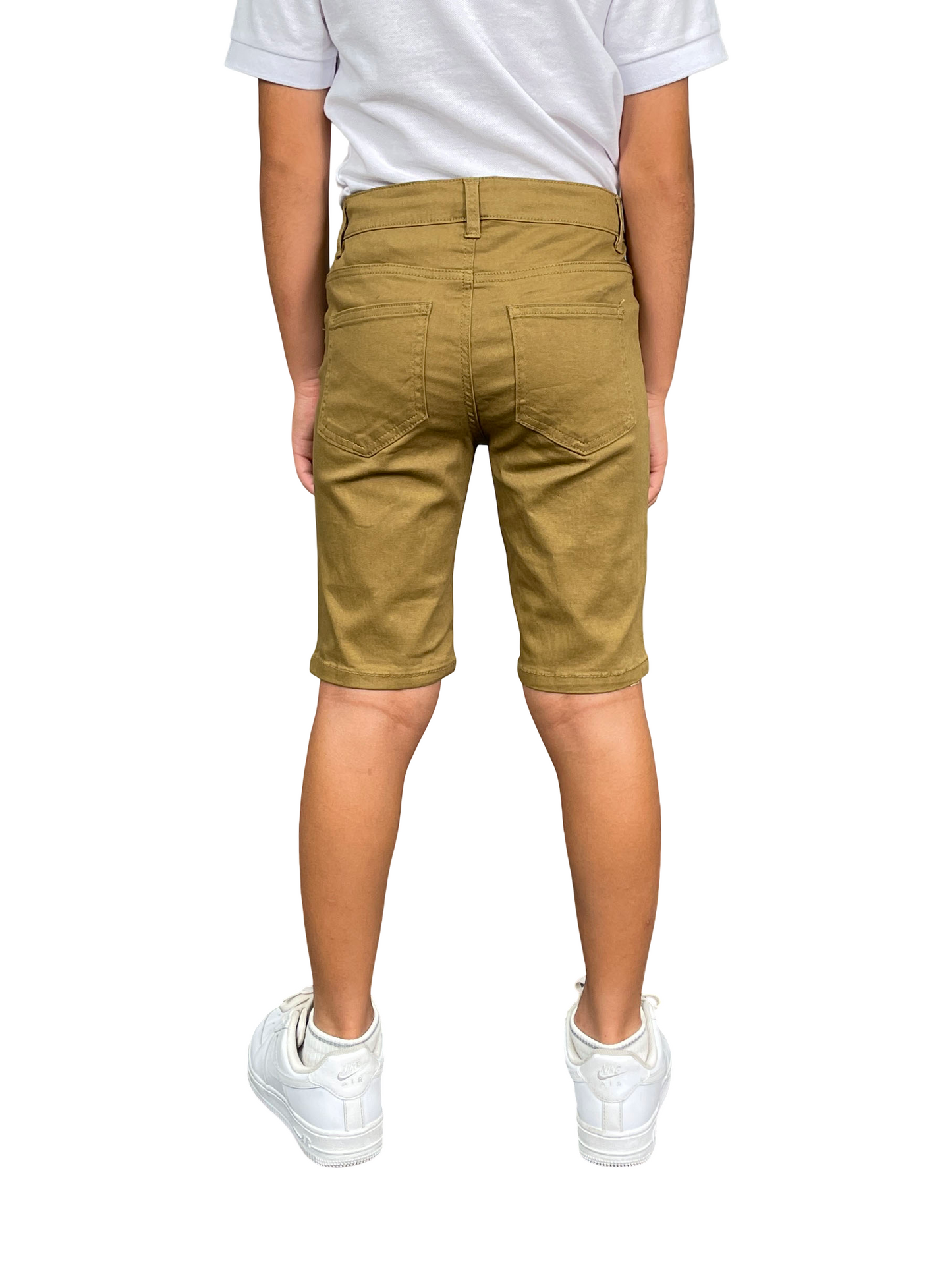 ASU035-Access Boy's Stretch Uniform Shorts