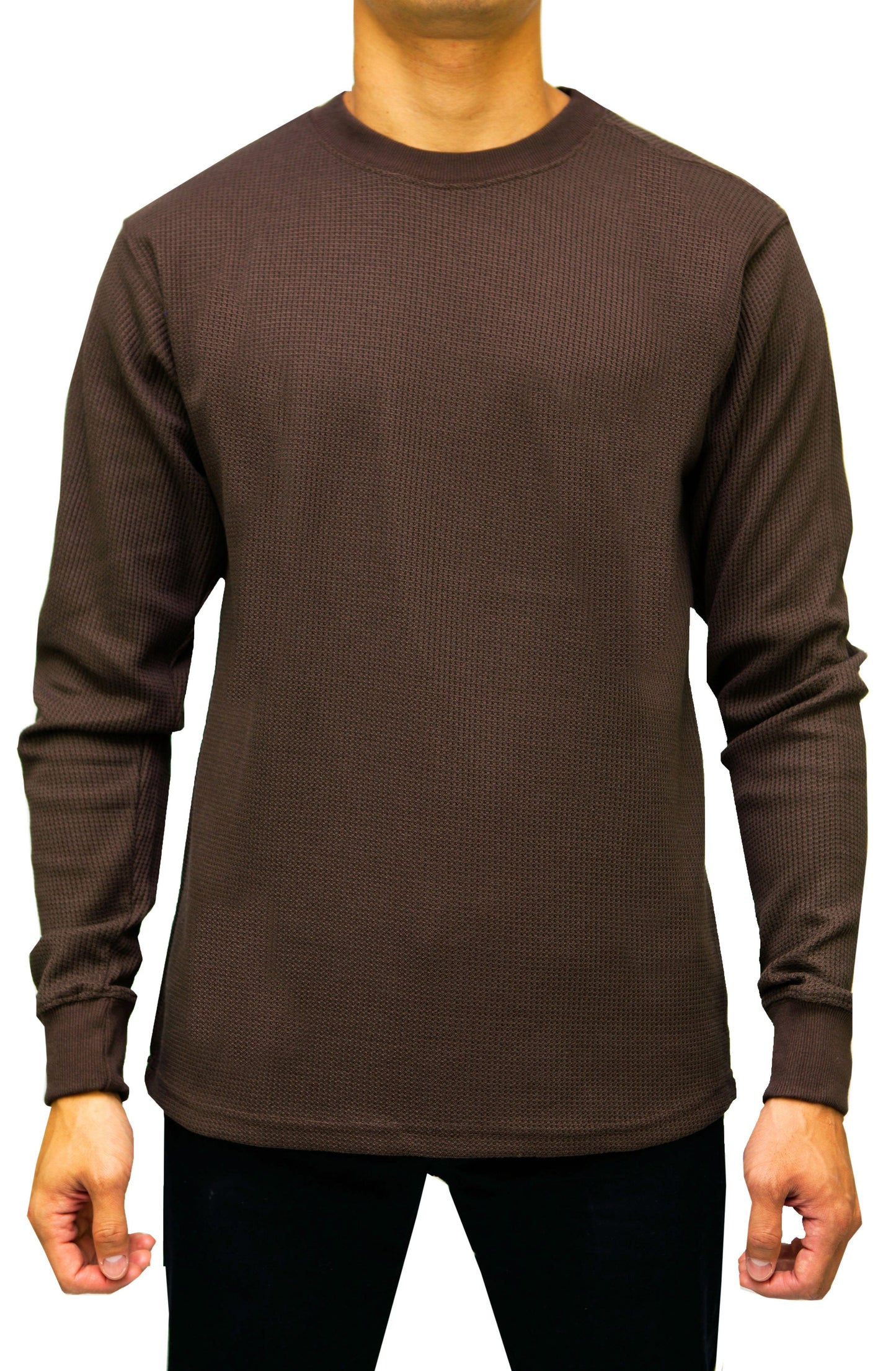 AT11X-Big & Tall Access Men's Heavyweight Long Sleeve Thermal Crew Neck Top