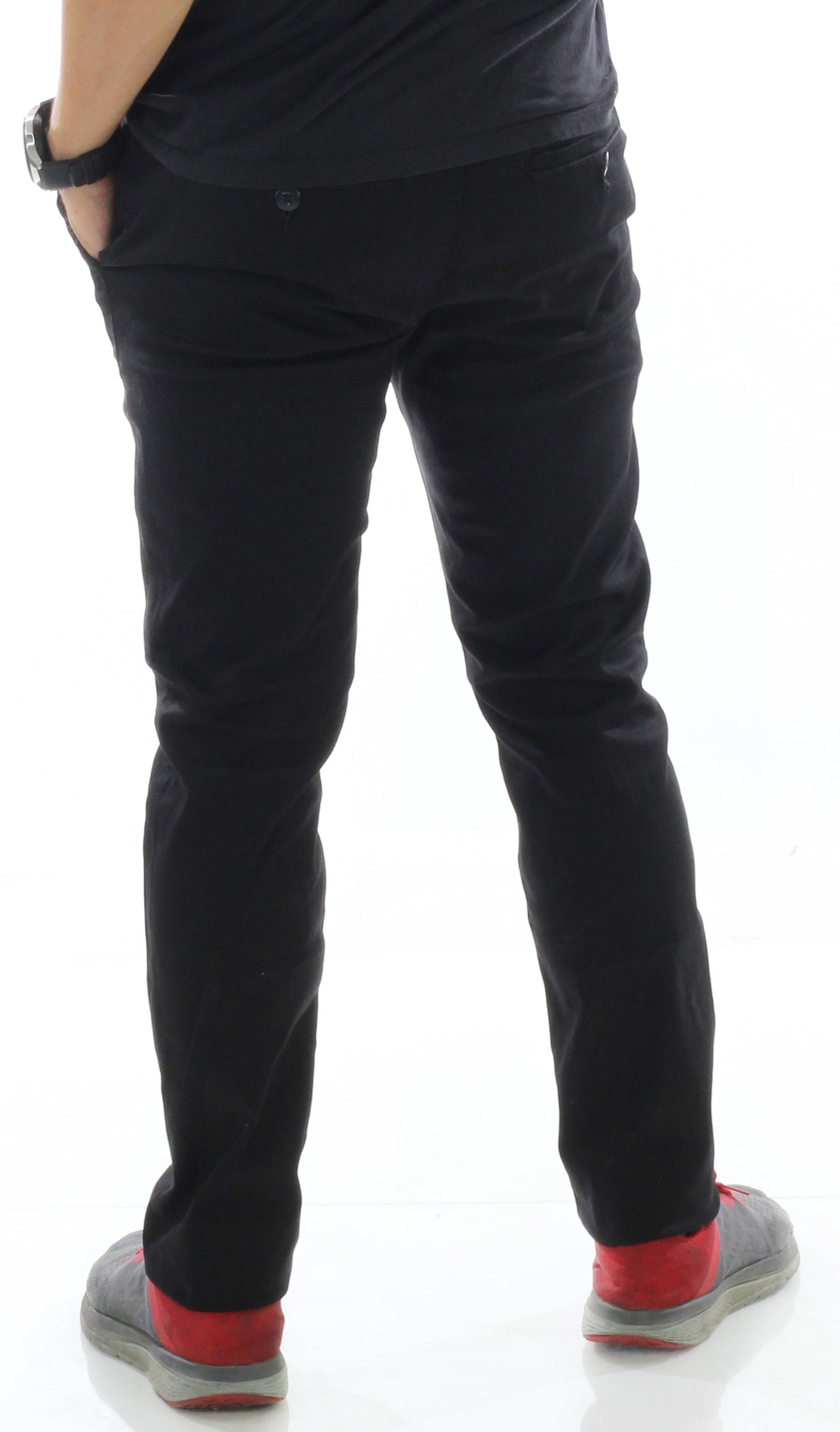 AP1908X Big&Tall-Men's Basic Casual Uniform Comfort Stretch Chino Pants