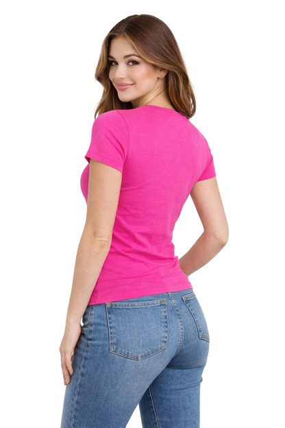 AP100 - ACCESS LADY'S CREW NECK TEES (3PCS/PACK)
