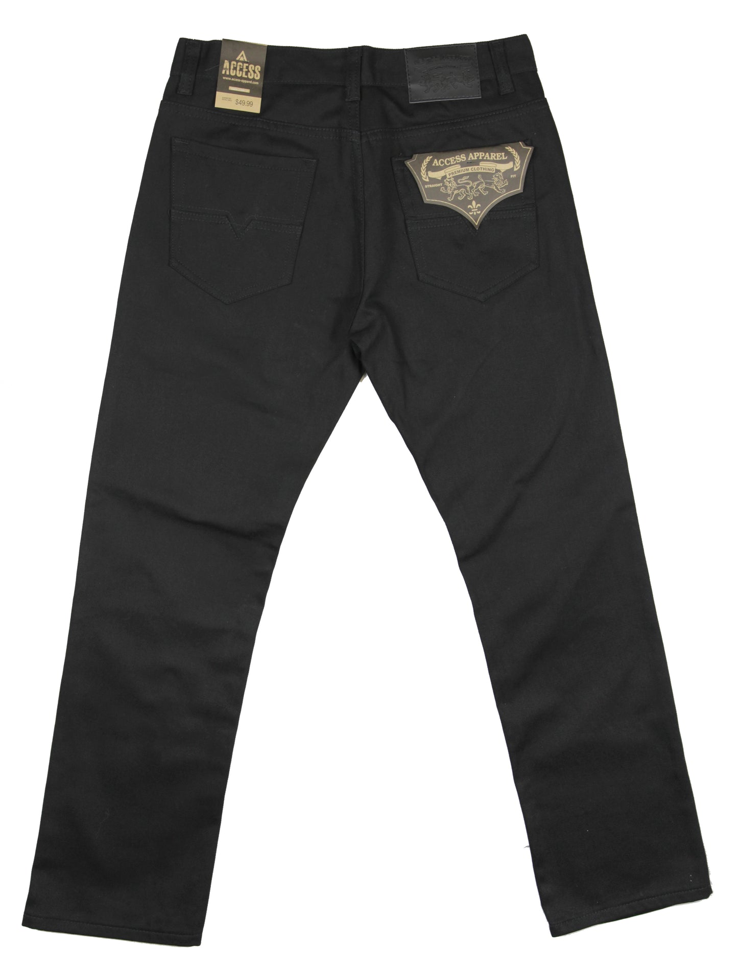 AP14011-Men's Basic Casual Twill Color Jeans
