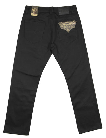 AP14011-Men's Basic Casual Twill Color Jeans