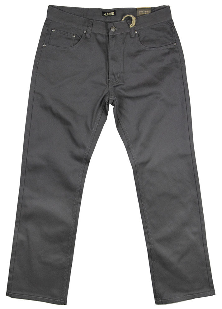 AP14011-Men's Basic Casual Twill Color Jeans