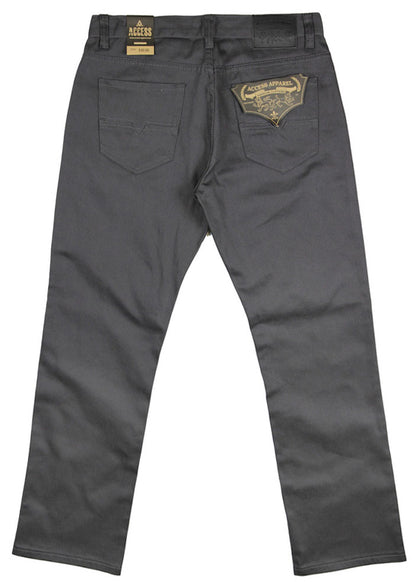 AP14011-Men's Basic Casual Twill Color Jeans