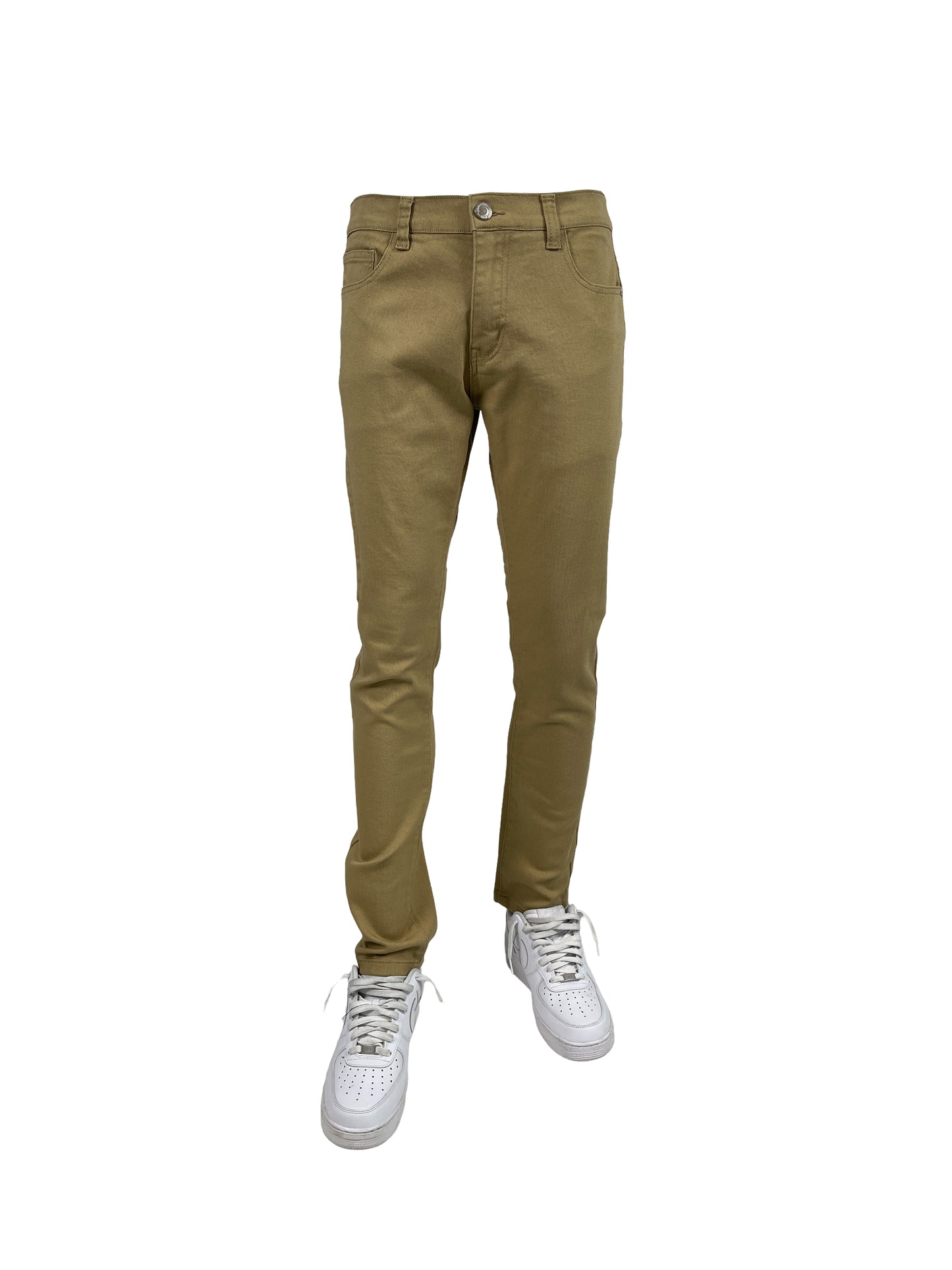 AP14011-Men's Basic Casual Twill Color Jeans