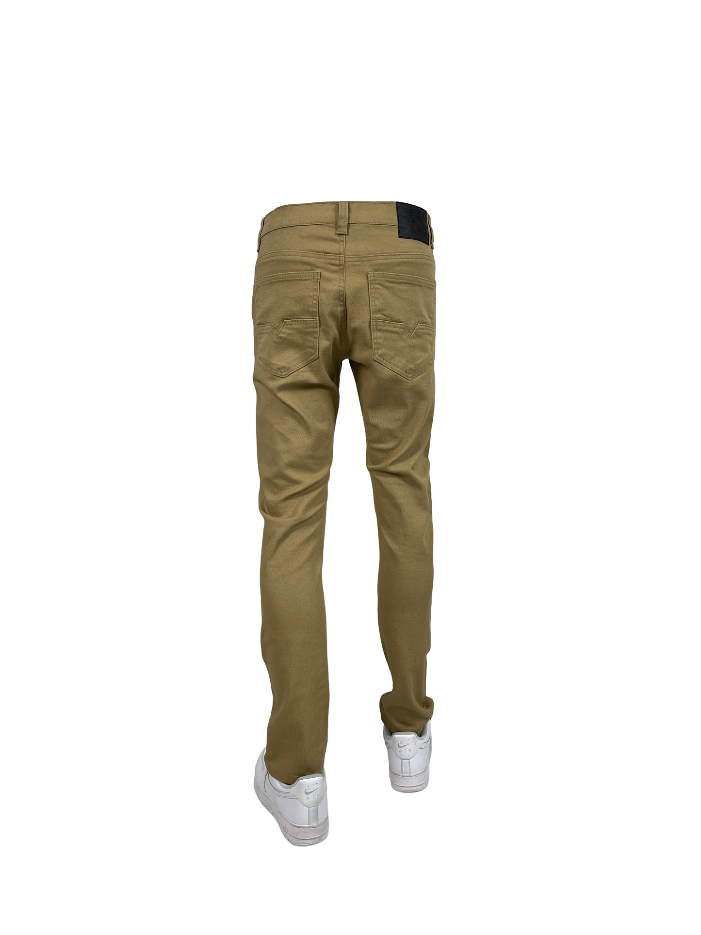 AP14011-Men's Basic Casual Twill Color Jeans