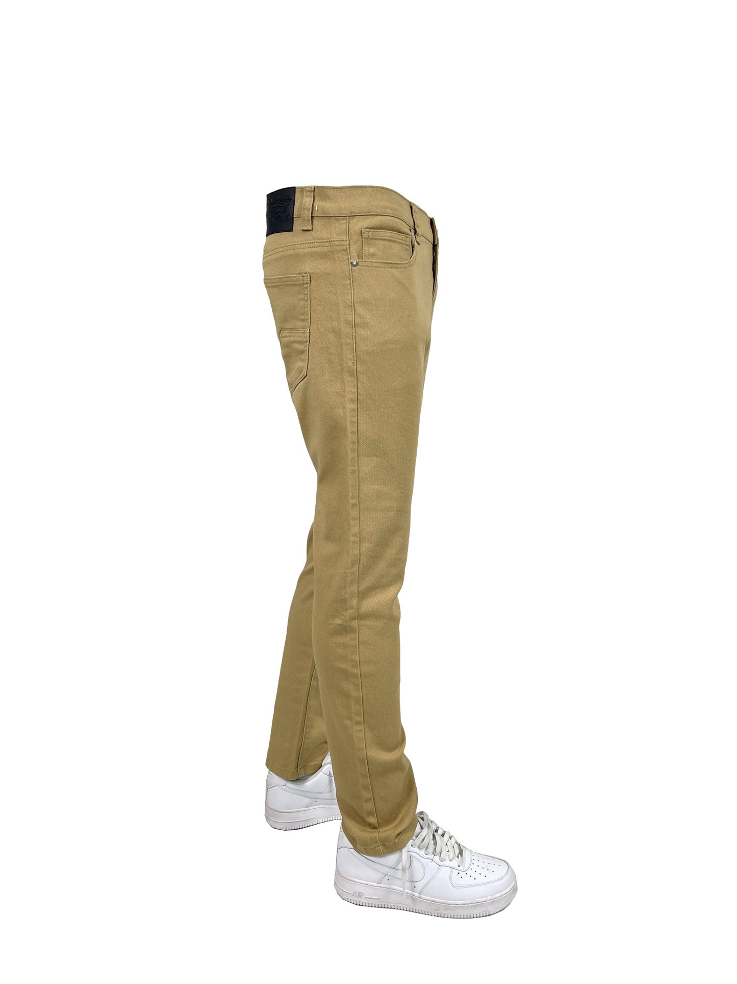 AP14011-Men's Basic Casual Twill Color Jeans