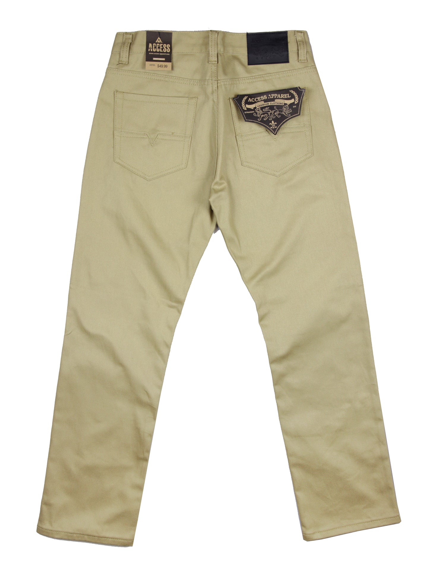 AP14011-Men's Basic Casual Twill Color Jeans