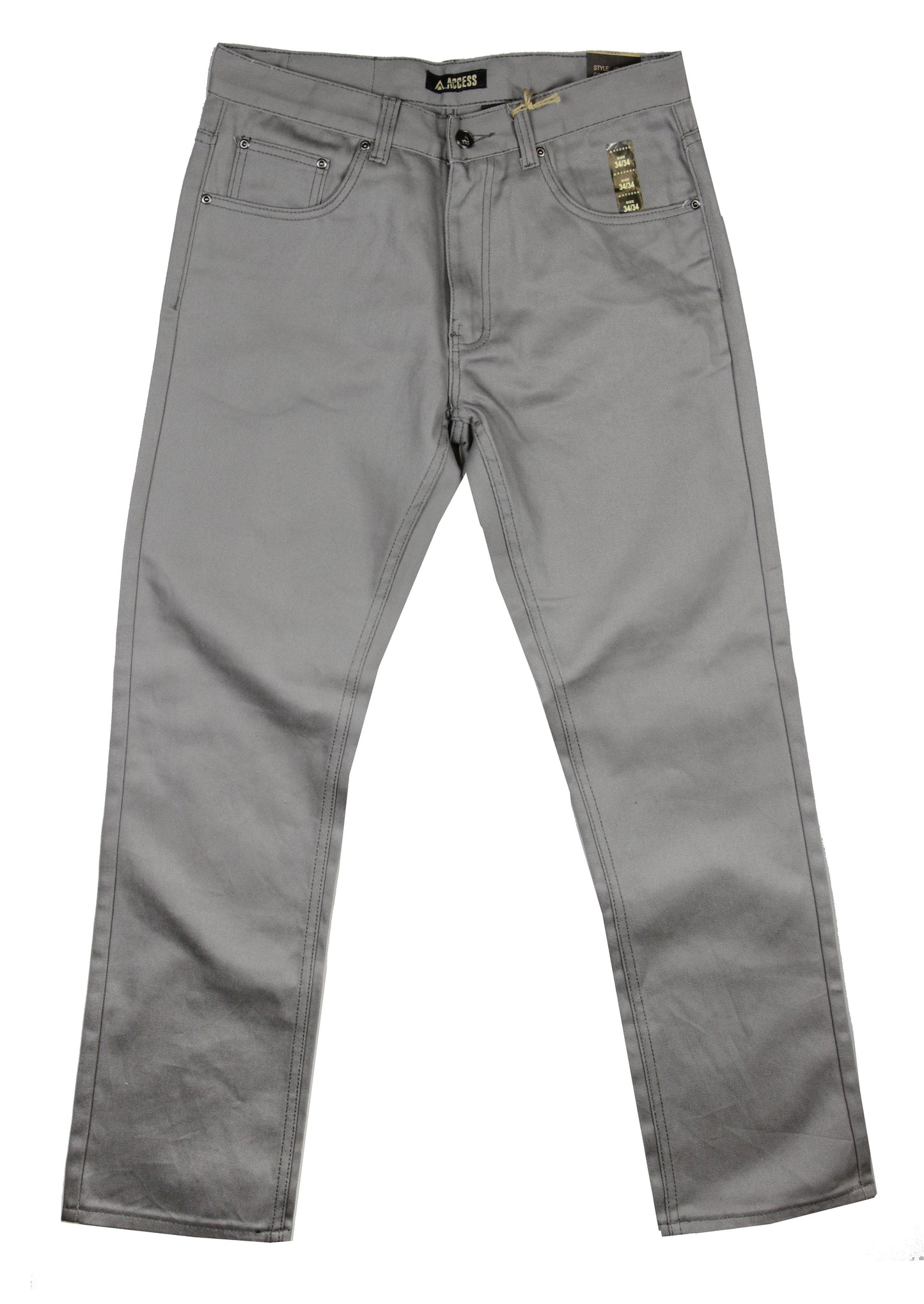 AP14011-Men's Basic Casual Twill Color Jeans