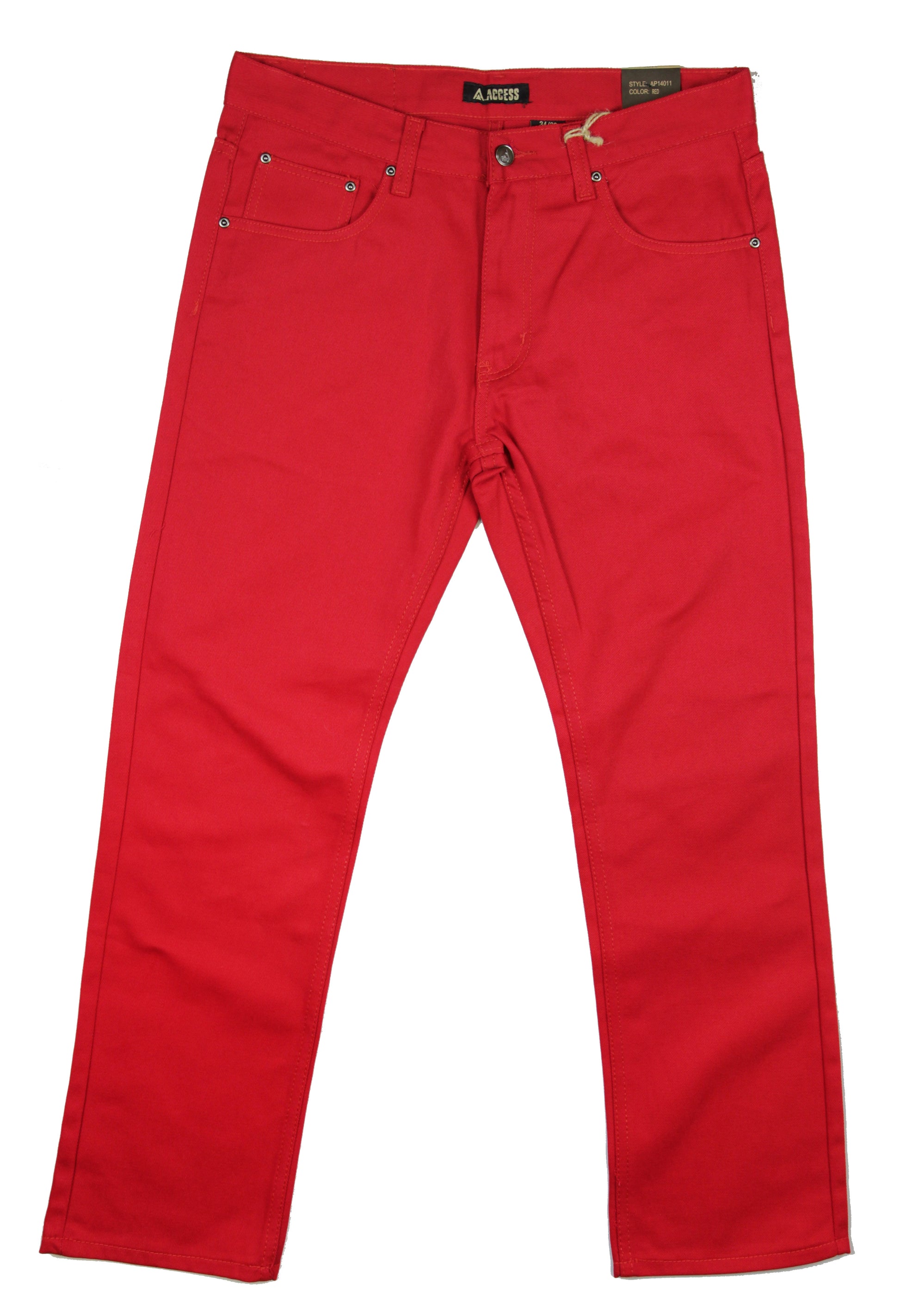 AP14011-Men's Basic Casual Twill Color Jeans – Shop Access Apparel