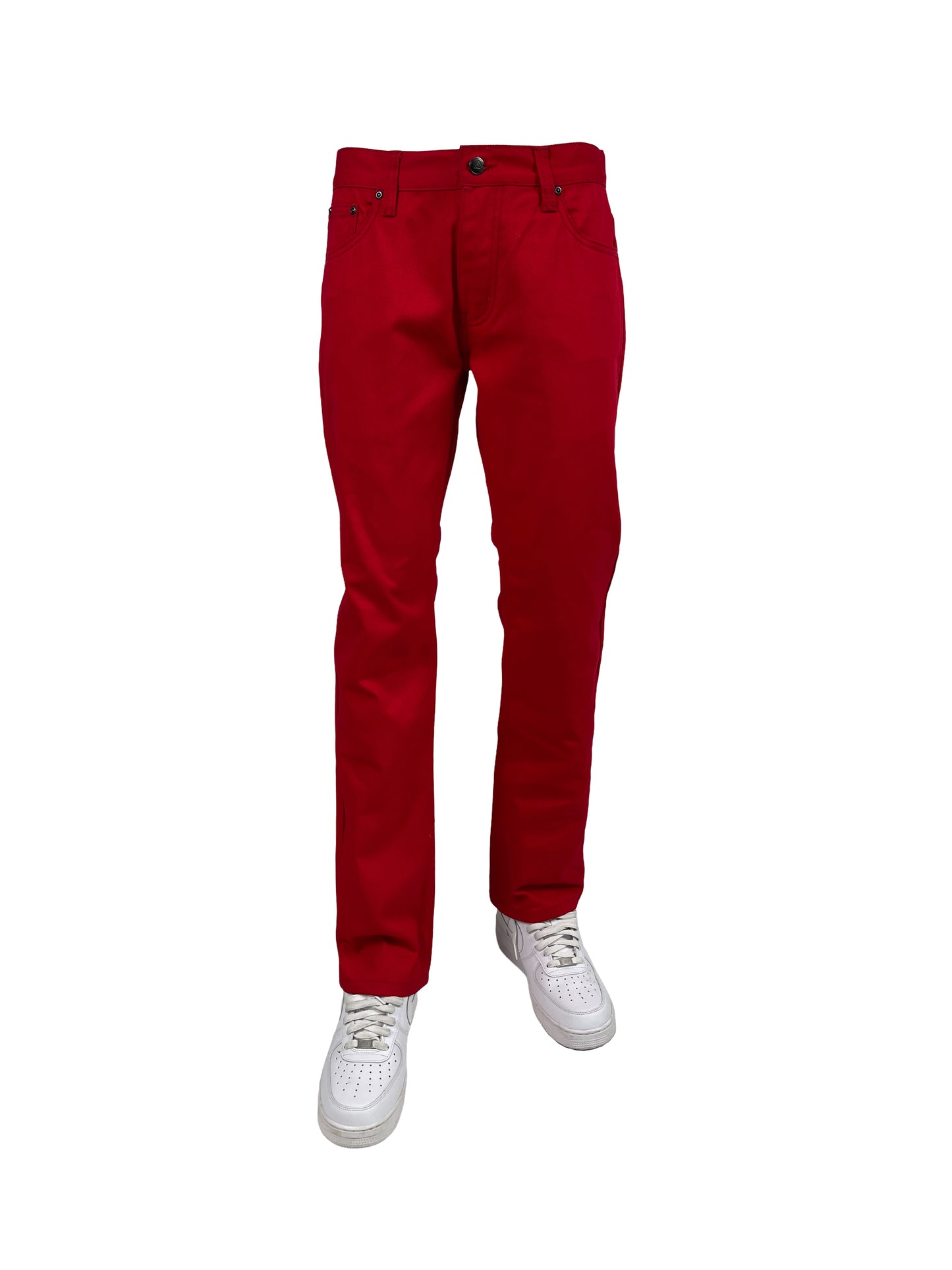 AP14011-Men's Basic Casual Twill Color Jeans