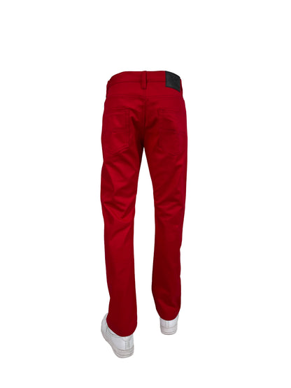 AP14011-Men's Basic Casual Twill Color Jeans