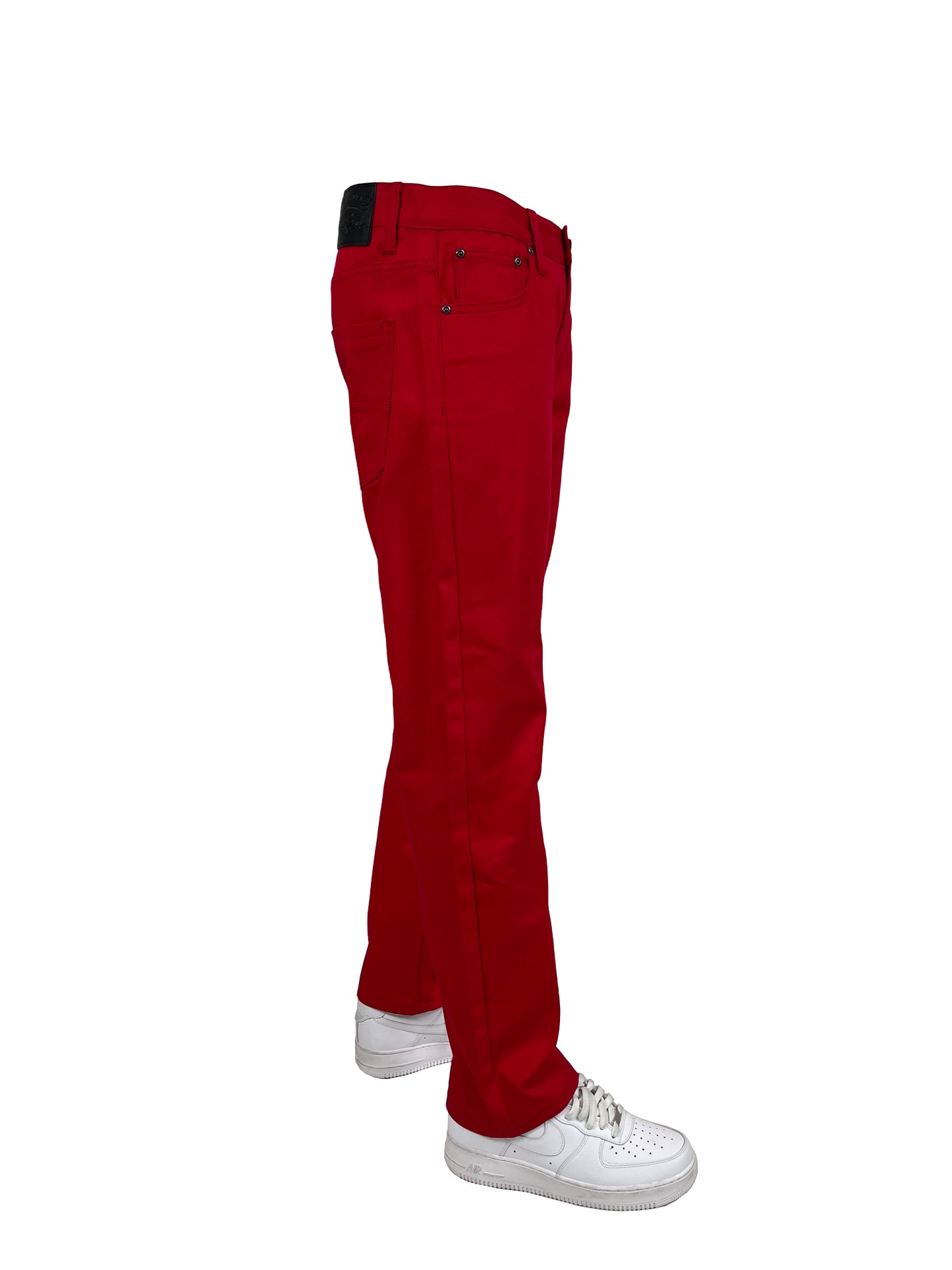 AP14011-Men's Basic Casual Twill Color Jeans
