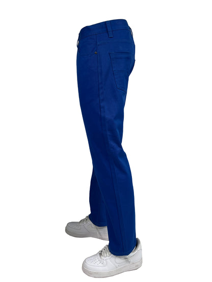 AP14011-Men's Basic Casual Twill Color Jeans