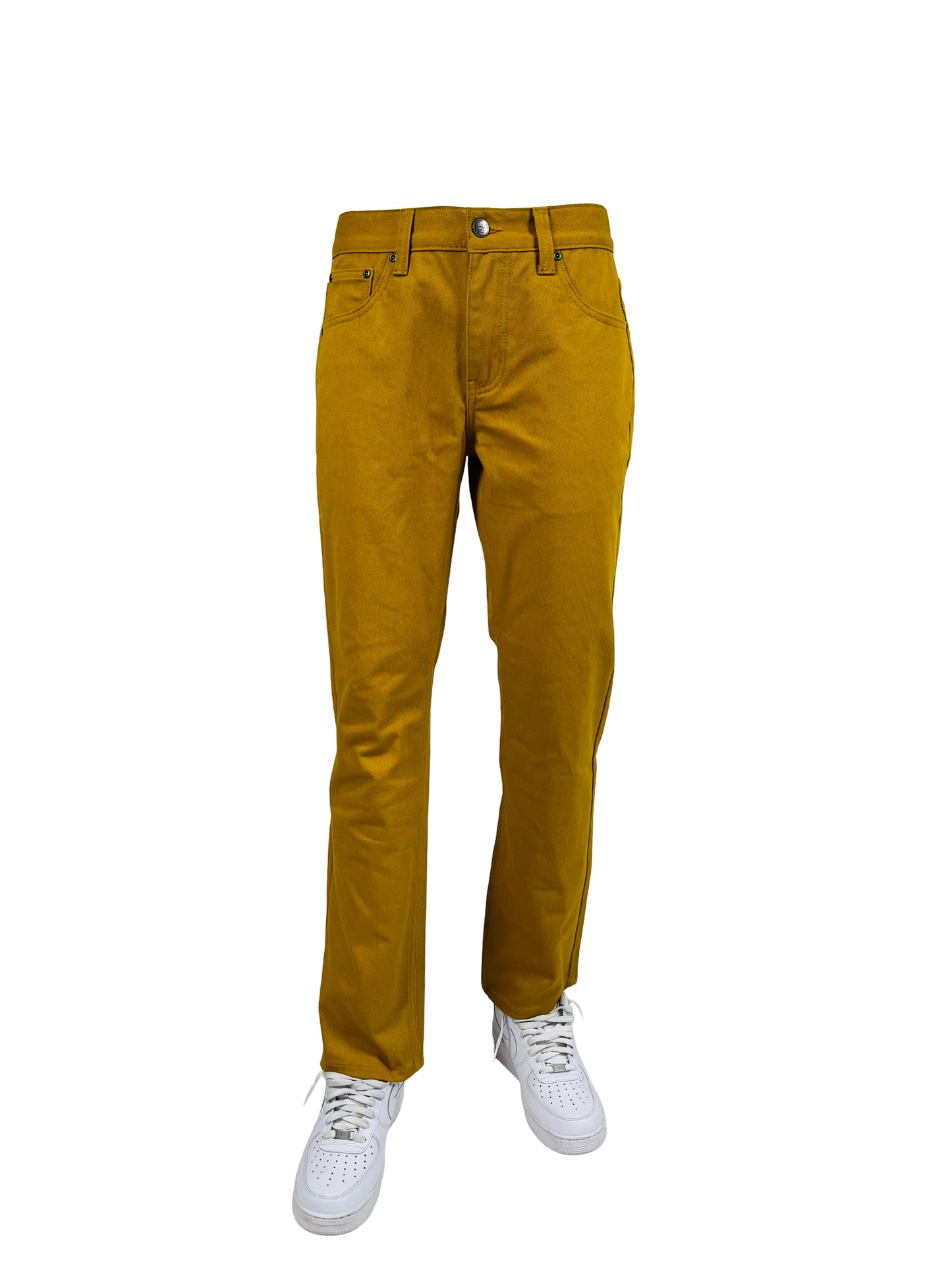 AP14011-Men's Basic Casual Twill Color Jeans