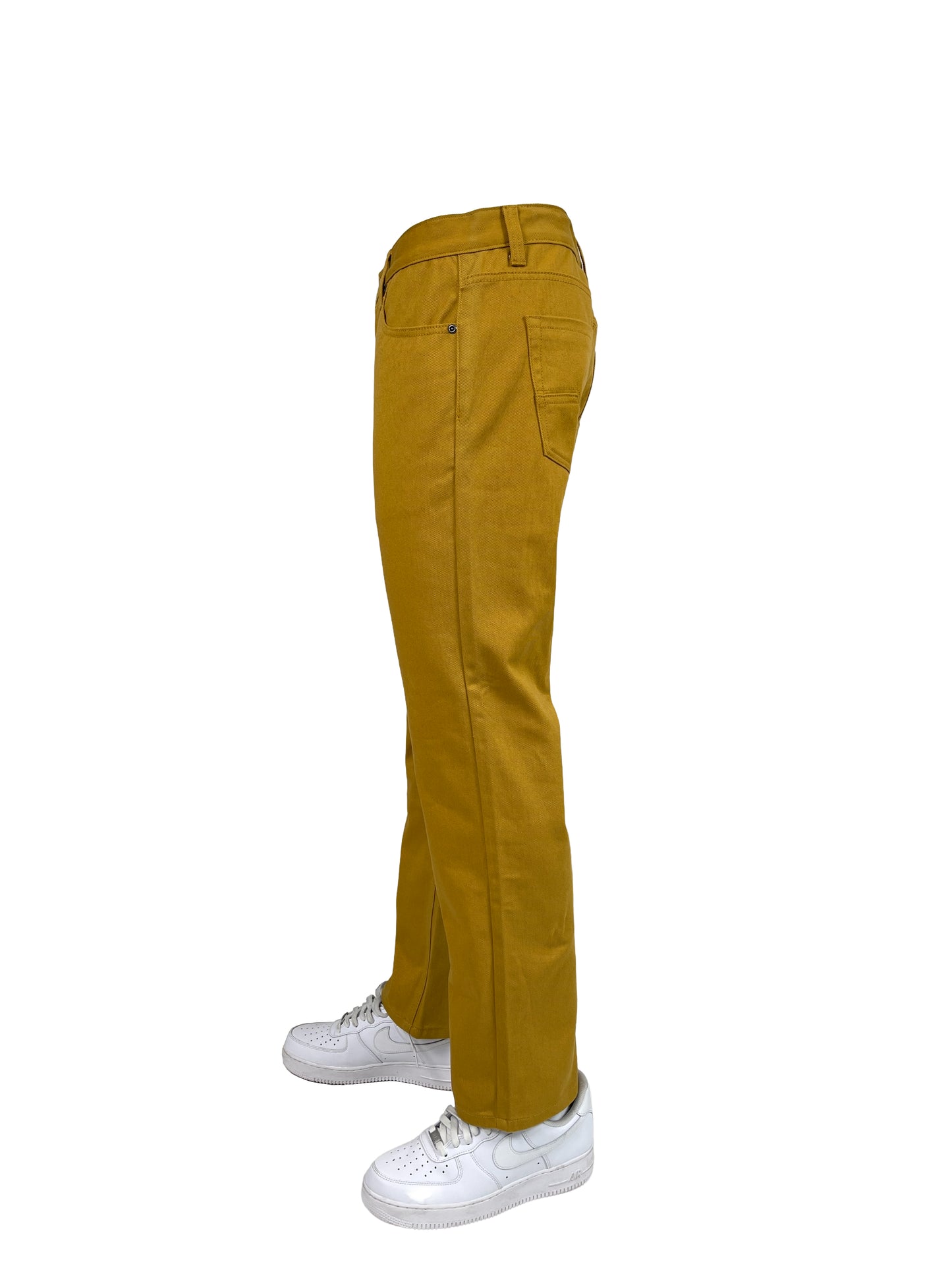 AP14011-Men's Basic Casual Twill Color Jeans