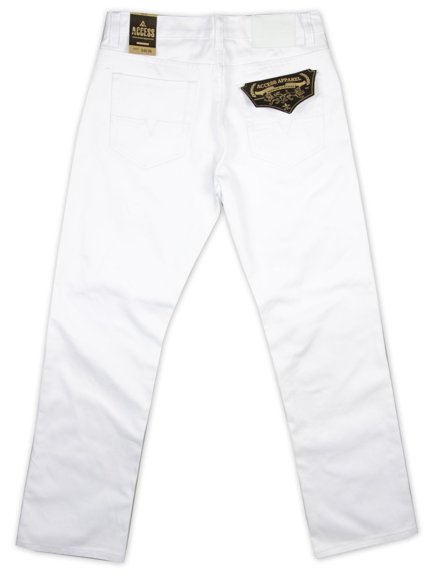 AP14011-Men's Basic Casual Twill Color Jeans