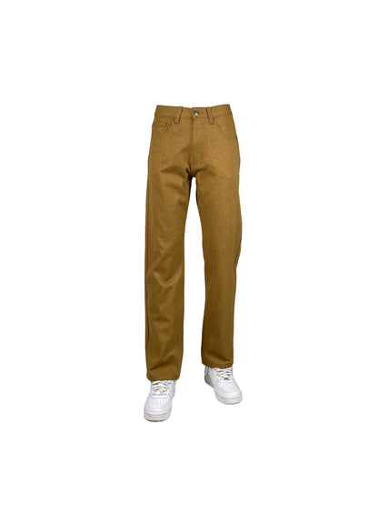AP14033-Relaxed Fit Raw Denim Jeans