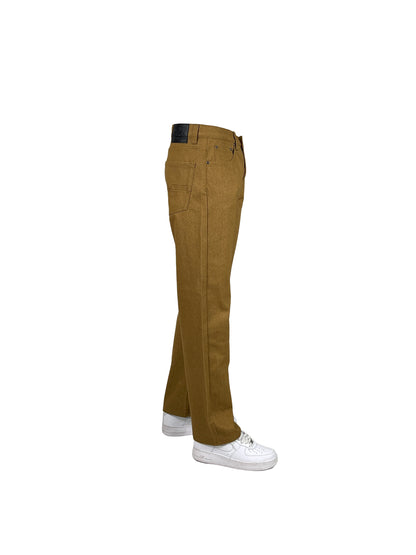 AP14033-Relaxed Fit Raw Denim Jeans