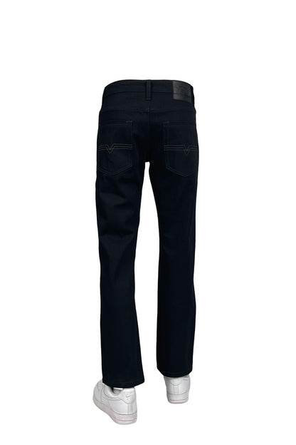 AP14033-Relaxed Fit Raw Denim Jeans