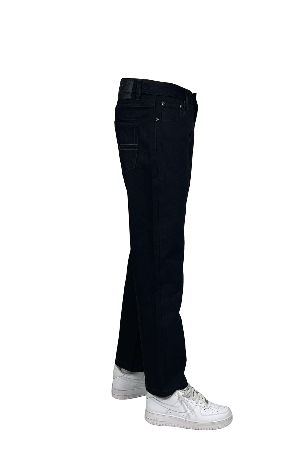 AP14033-Relaxed Fit Raw Denim Jeans