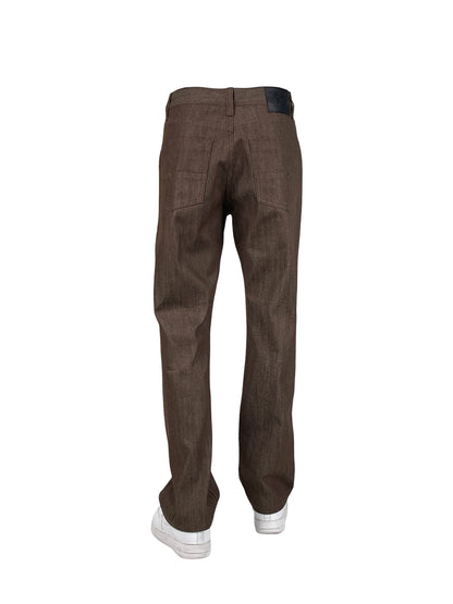 AP14033-Relaxed Fit Raw Denim Jeans