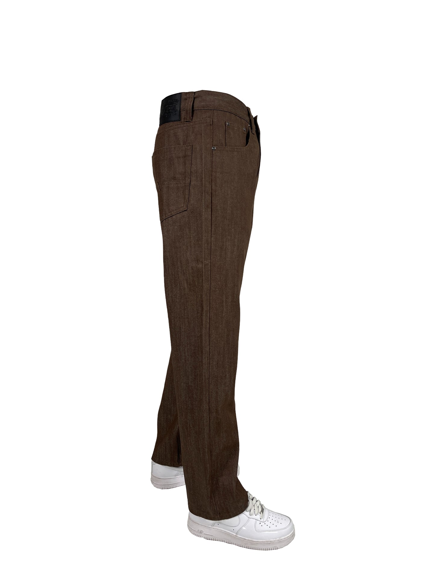 AP14033-Relaxed Fit Raw Denim Jeans