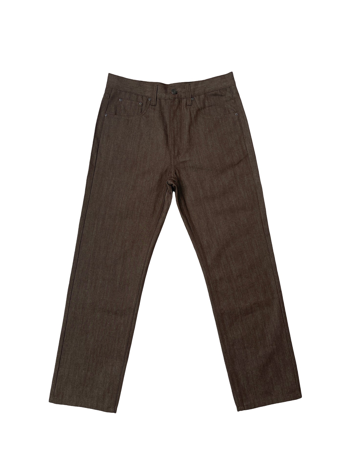 AP14033-Relaxed Fit Raw Denim Jeans