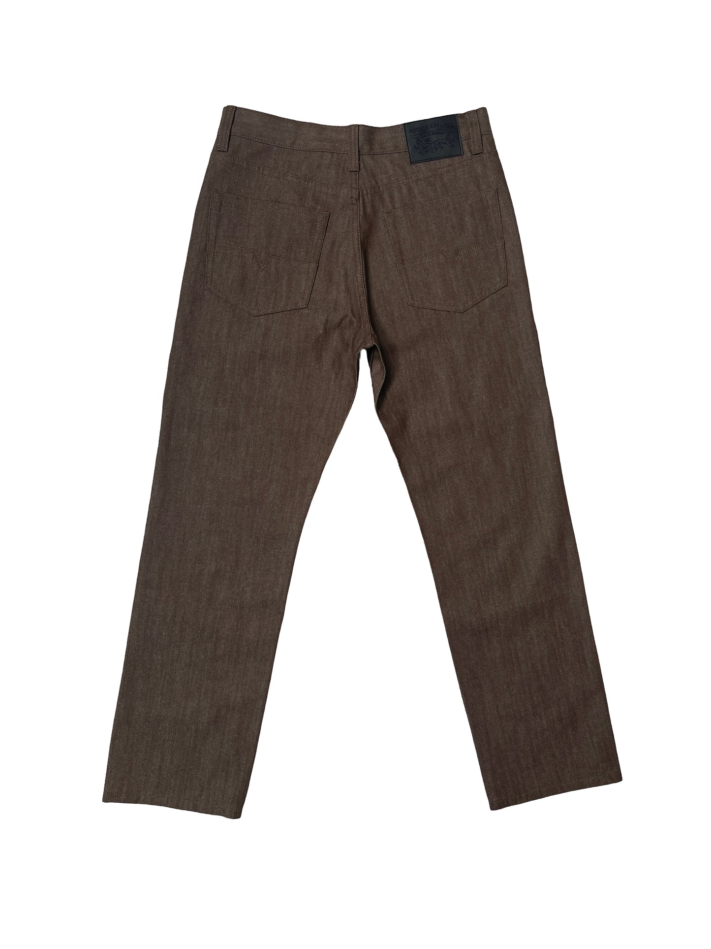 AP14033-Relaxed Fit Raw Denim Jeans