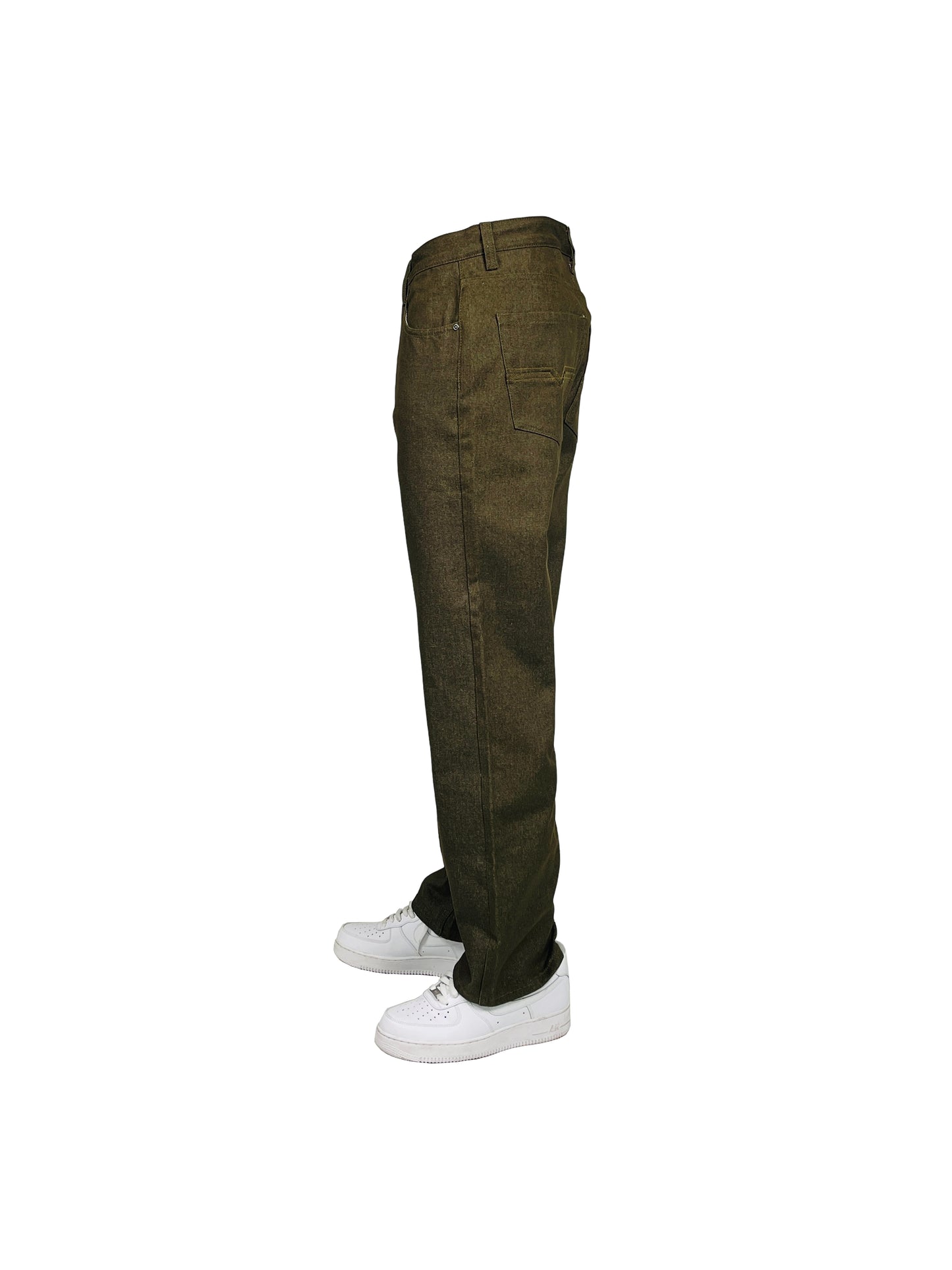 AP14033-Relaxed Fit Raw Denim Jeans