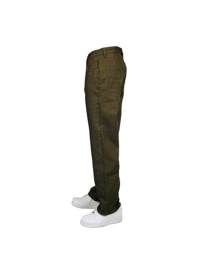 AP14033-Relaxed Fit Raw Denim Jeans