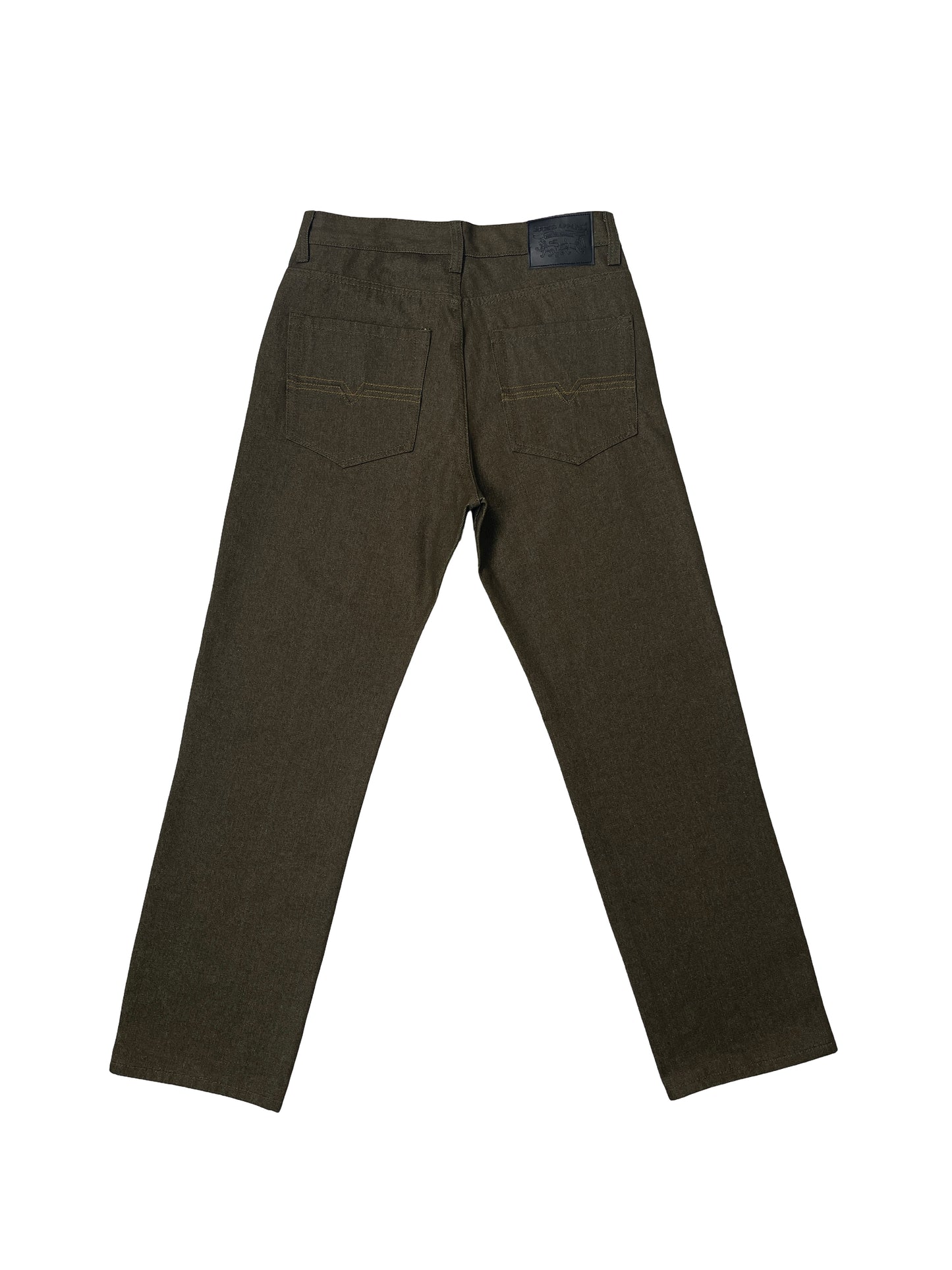 AP14033-Relaxed Fit Raw Denim Jeans