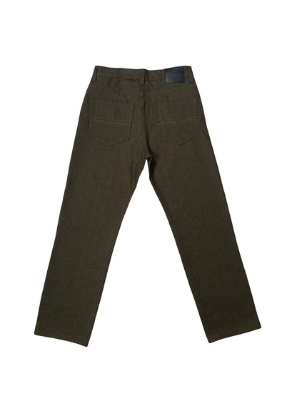 AP14033-Relaxed Fit Raw Denim Jeans