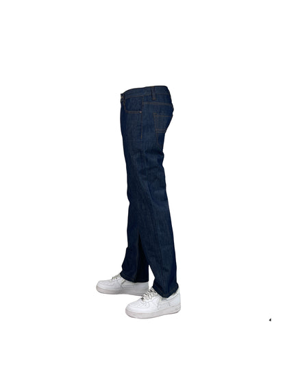 AP14033-Relaxed Fit Raw Denim Jeans