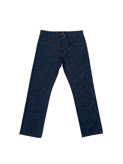 AP14033-Relaxed Fit Raw Denim Jeans