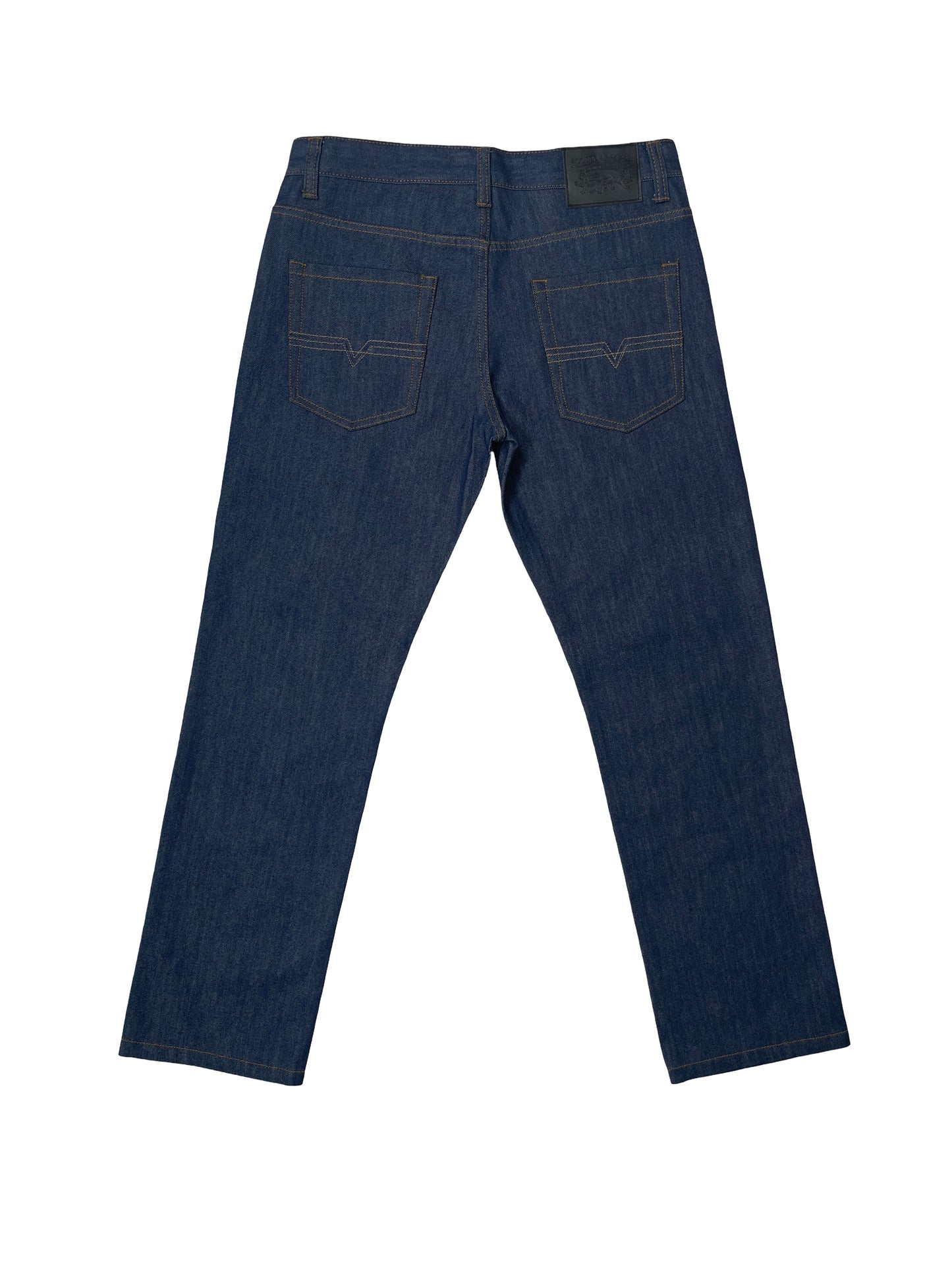 AP14033-Relaxed Fit Raw Denim Jeans