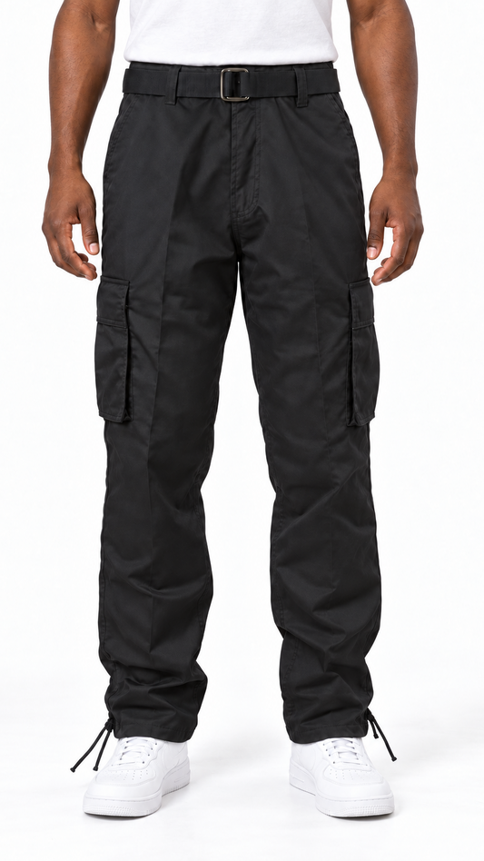 AP1515-Men's Relaxed Loose Fit Cargo Work Pants