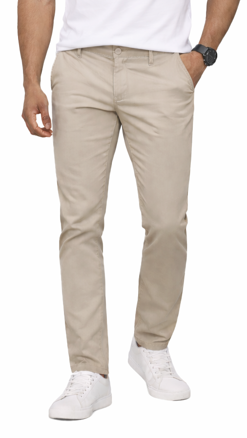 AP1908X Big&Tall-Men's Basic Casual Uniform Comfort Stretch Chino Pants