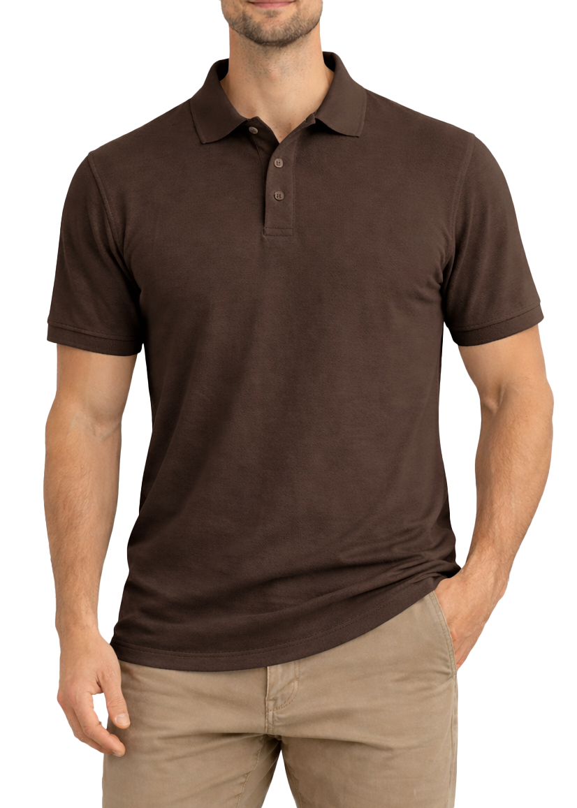 AP21-Access Men's Short Sleeve Classic Uniform Pique Polo Shirt