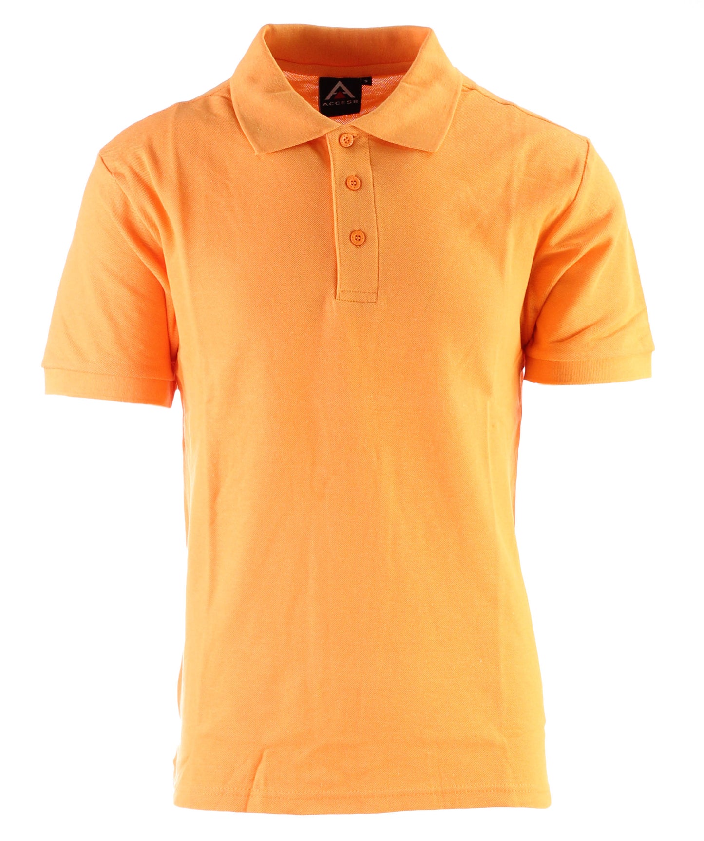 AP21-Access Men's Short Sleeve Classic Uniform Pique Polo Shirt