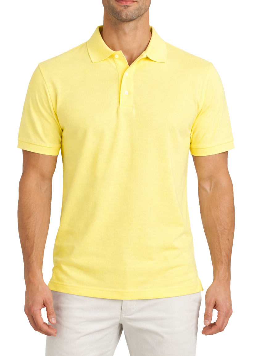 AP21-Access Men's Short Sleeve Classic Uniform Pique Polo Shirt