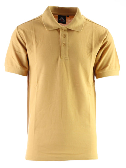AP21-Access Men's Short Sleeve Classic Uniform Pique Polo Shirt