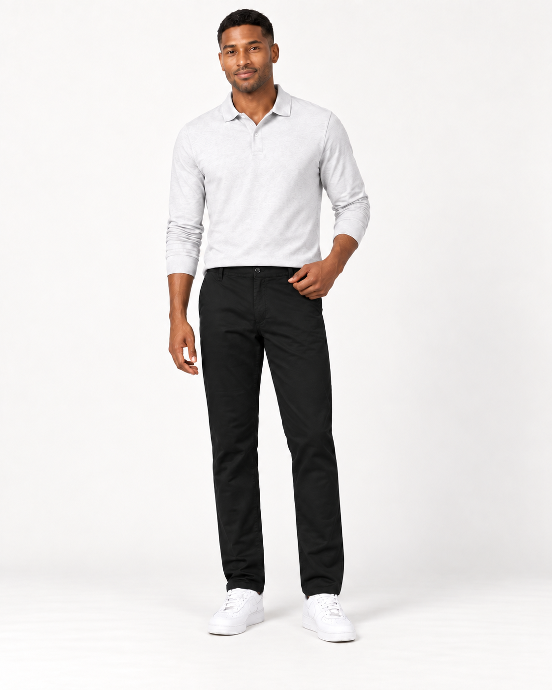 AP2615 - Men's Regular Fit Stretch Chino Pants