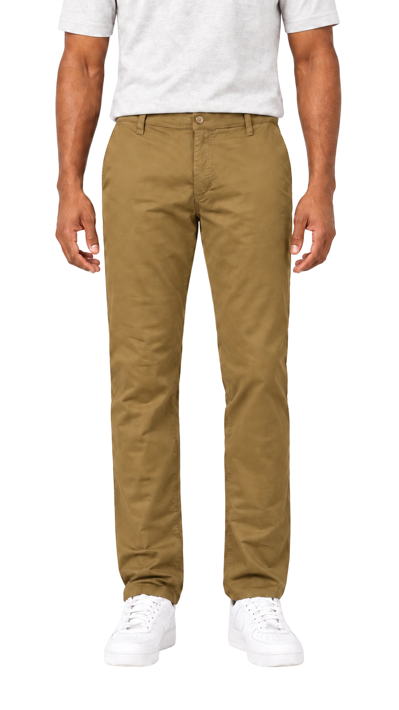 AP2615 - Men's Regular Fit Stretch Chino Pants