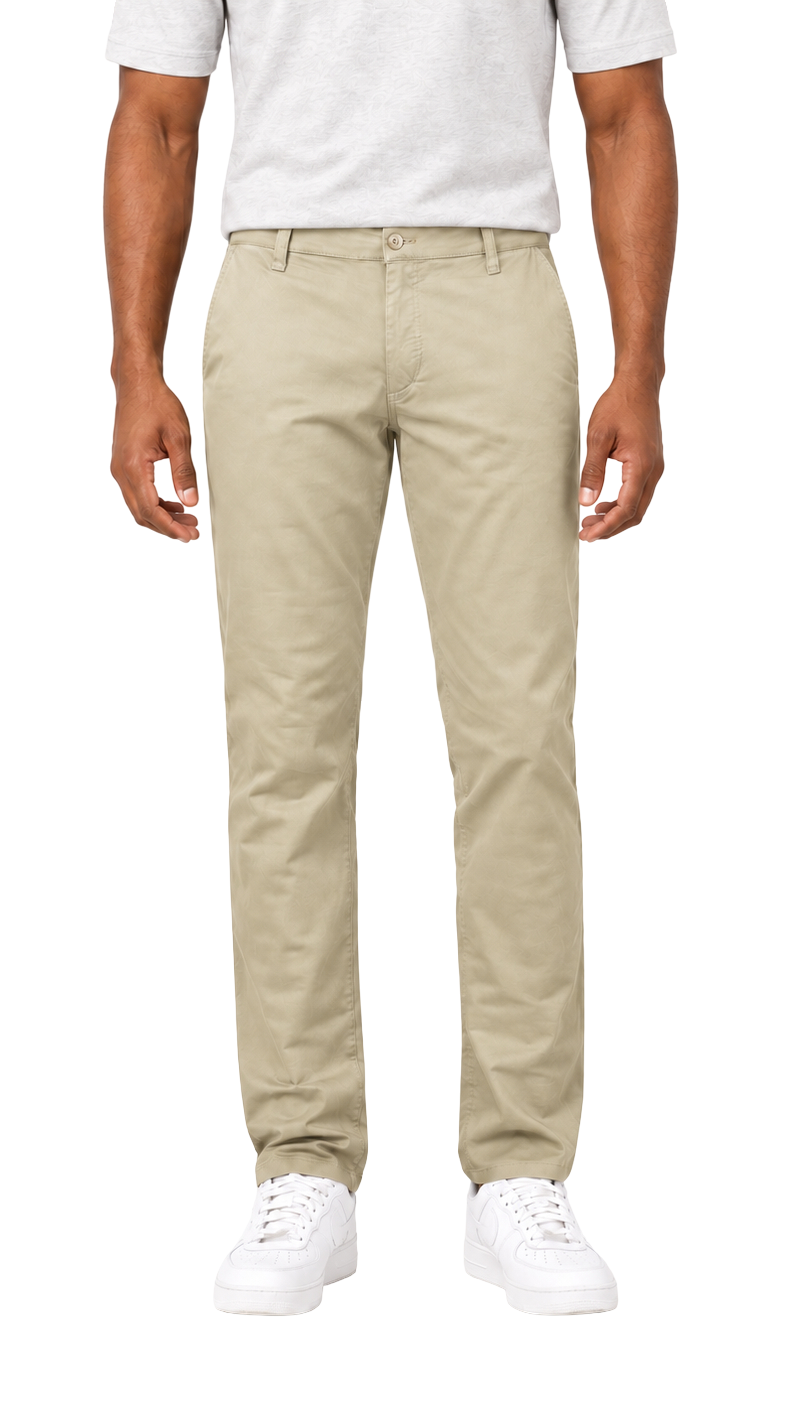 AP2615 - Men's Regular Fit Stretch Chino Pants