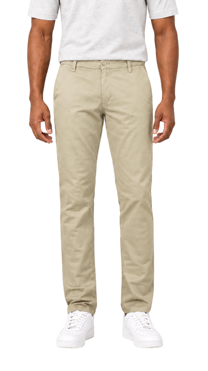 AP2615 - Men's Regular Fit Stretch Chino Pants