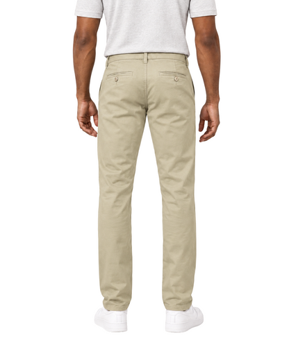 AP2615 - Men's Regular Fit Stretch Chino Pants